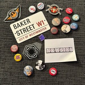 Newsies sticker and more…